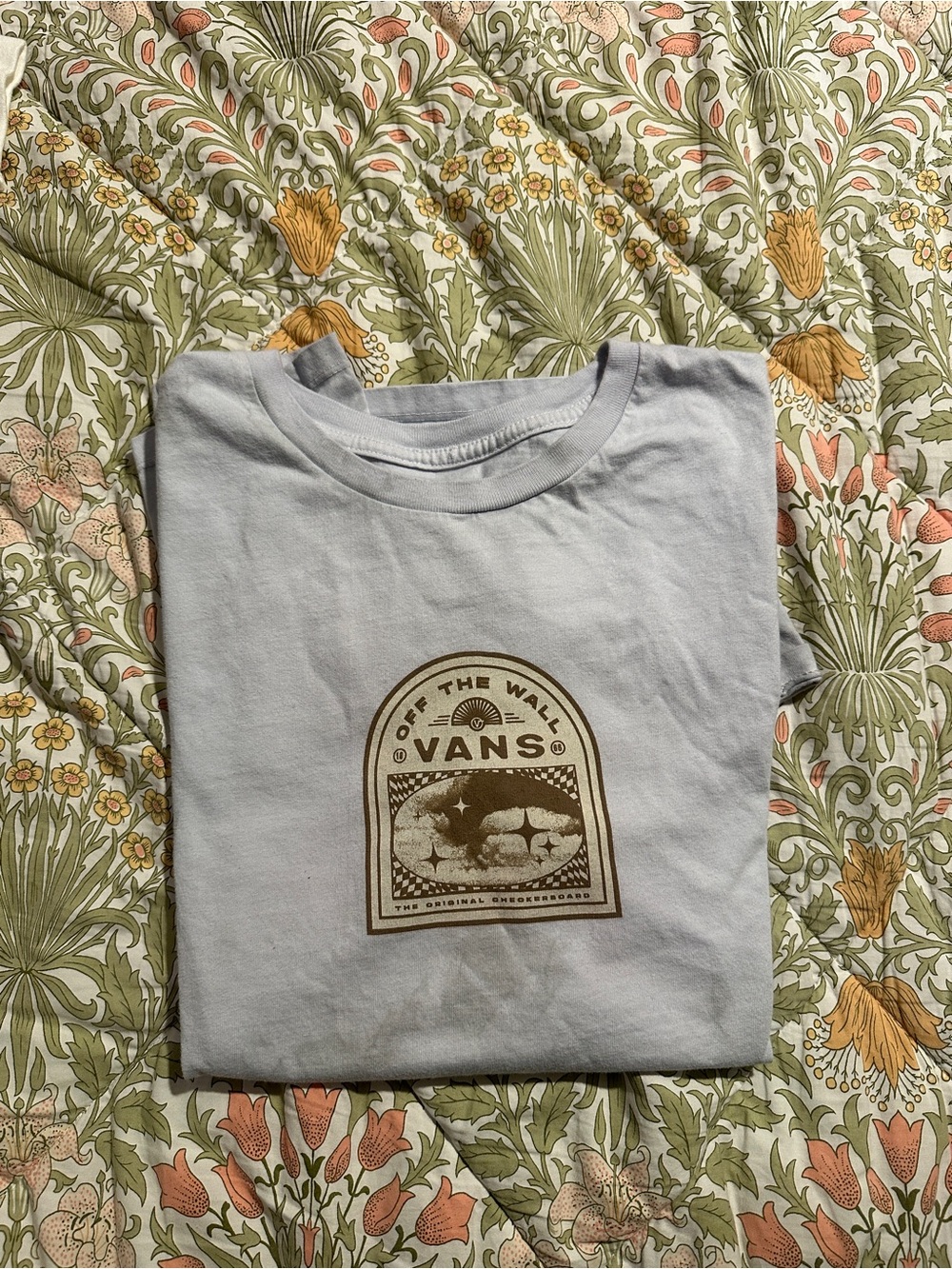 Vans Pale Blue Short Sleeve Tee